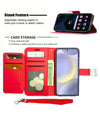 For Galaxy S24 Wallet Case