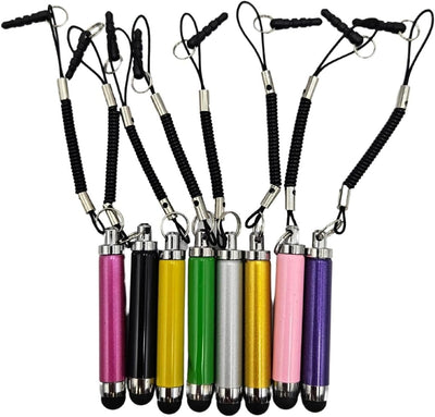 Wireless City Retractable Universal Touch Screen Stylus Pen for iPhone | iPad | Samsung | Tablet 4 in 1 Pack Stylus