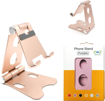 Support de téléphone portable et de tablette universel réglable Wireless City Support de bureau en aluminium Support de téléphone réglable OR 