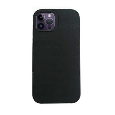 Coque à bouton argenté pour iPhone 12 Pro Max (6.7)