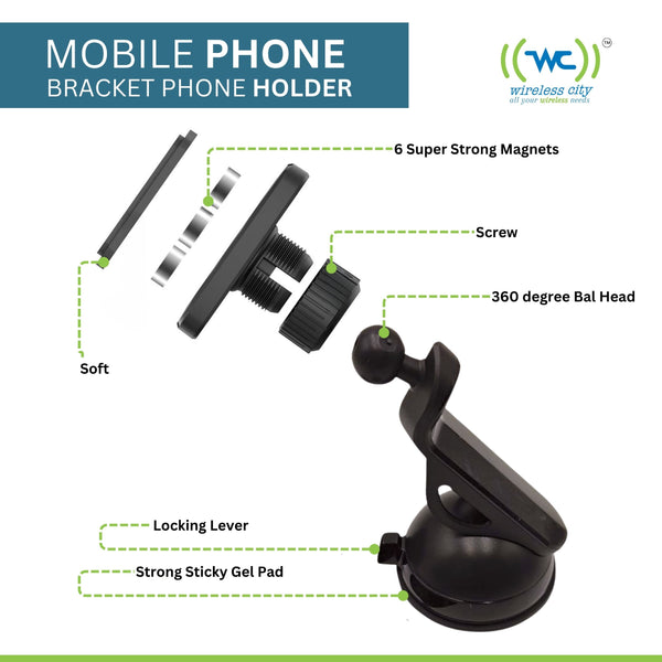 Wireless City Mobile Phone Bracket