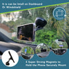 Wireless City Car Holder Car Mount Adjustable Phone Holder- Adjustable Car Phone Holder with 360° Rotation Versatile Car Mount Holder with Easy Installation for Dashboard and Windshield