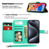 Wallet Case for iPhone 12 Pro (6.1) Green