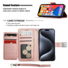 Wallet Case for iPhone 15 Pro (6.1)