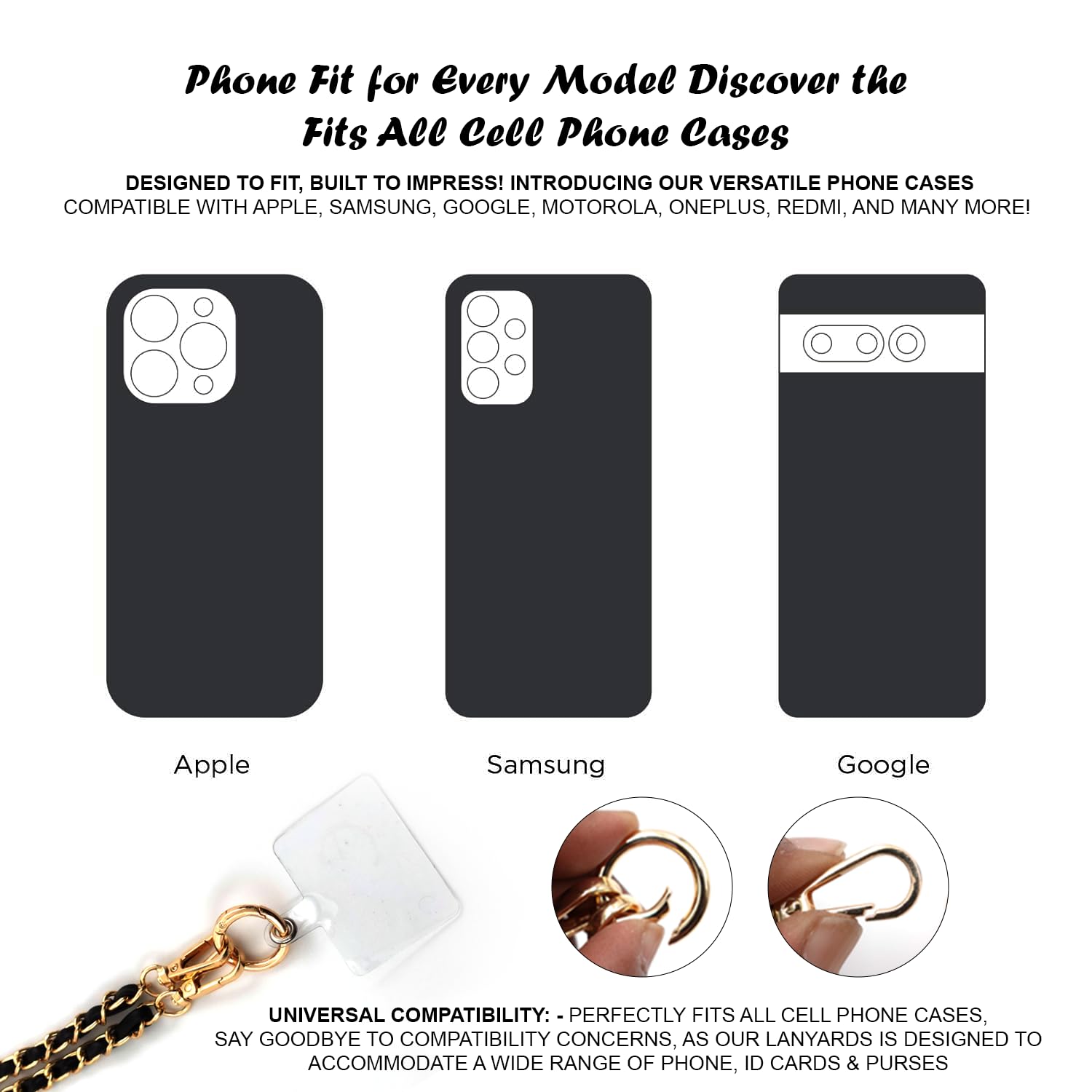 Wireless City Crossbody Phone Lanyard