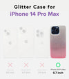 Deluxe Glitter Gradient Color Case for iPhone 14 Pro Max (6.7)