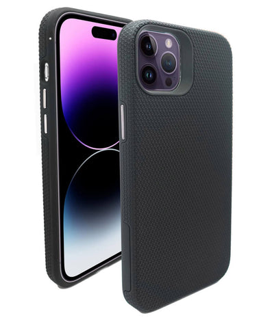 Coque à bouton argenté pour iPhone 13 Pro (6.1)