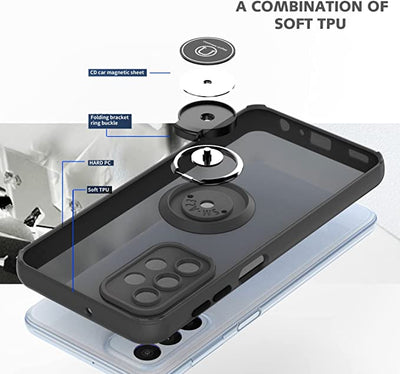 Coques avec anneau magnétique pour Samsung Galaxy A23 5G